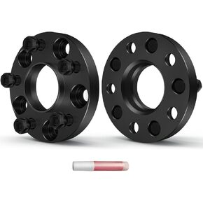 OCPTY 2PCS 5x120 to 5x120 Wheel Spacers 20mm 12x1.5 Studs 70.3mm Hub Bore Forged Hub Centric Wheel Spacers 5 Lug fit for Blazer for Camaro for Corvette for Eldorado for Firebird in Kuwait