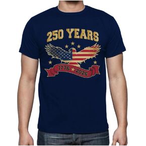 Tstars Distressed American Flag Shirt for Men | Patriotic USA 'Merica Tee - 4th of July & Memorial Day Gift Idea in Kuwait