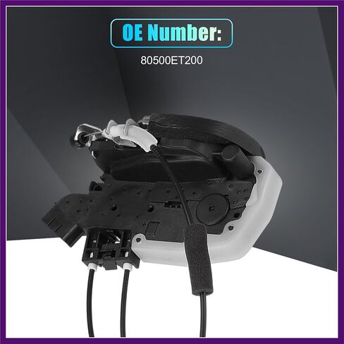 Front Right Side Door Latch Lock Actuator Motor with Cable for Nissan Sentra 2007-2012 No.80500ET200 Premium Fit Design in Kuwait