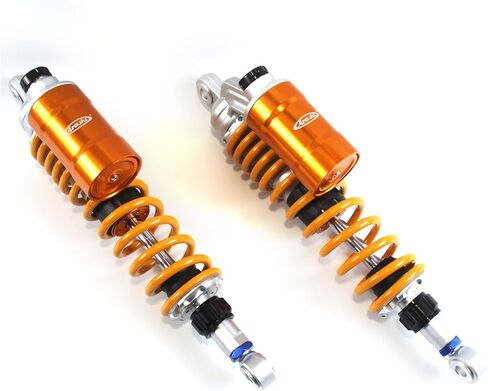 Arashi 360mm /14" Nitrogen Charged Shocks Absorbers Rear Suspensions for Harley-Davidson XG750A Street Rod 750 2017-2018, XR1200 Sportster 1200 2008-2013, XR1200X Sportster 1200 2010-2013, Gold in Kuwait