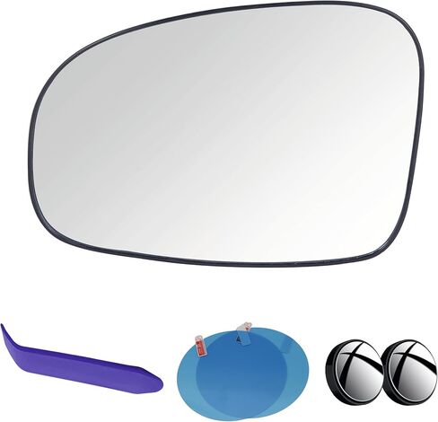 EAP Driver Side Mirror Glass Compatible with Toyota Prius 2010-2015 (Does Not Fit Prius V), Heated, 8796147170 8796147180 in Saudi Arabia
