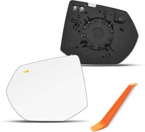 Passenger Side BSD Mirror Compatible with Chevy Tahoe Suburban, GMC Yukon, Cadillac Escalade, 2021 2022 2023 2024, Right Mirrors for Chevrolet, Heated, Blind Spot 84642722 GM1325217 in Kuwait