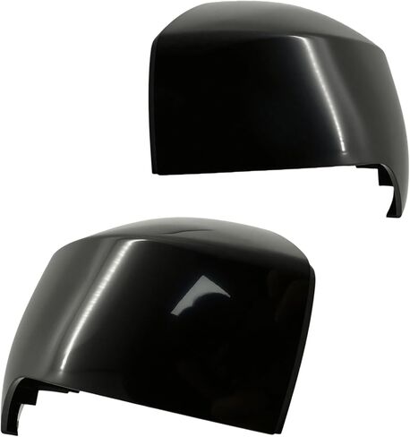 A-Premium 2 PCS Driver and Passenger Side Rearview Mirror Covers Caps - Compatible with Subaru Forester 2014-2018, Impreza 2012-2014, XV Crosstrek 2013-2014 - Smooth Black, with Turn Signal Hole in Saudi Arabia
