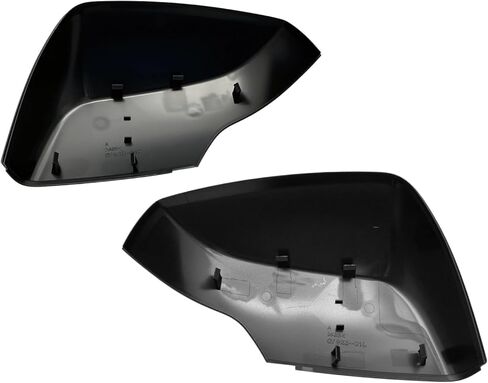 A-Premium 2 PCS Driver and Passenger Side Rearview Mirror Covers Caps - Compatible with Subaru Forester 2014-2018, Impreza 2012-2014, XV Crosstrek 2013-2014 - Smooth Black, with Turn Signal Hole in Saudi Arabia