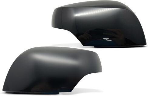 A-Premium 2 PCS Driver and Passenger Side Rearview Mirror Covers Caps - Compatible with Subaru Forester 2014-2018, Impreza 2012-2014, XV Crosstrek 2013-2014 - Smooth Black, with Turn Signal Hole in Saudi Arabia