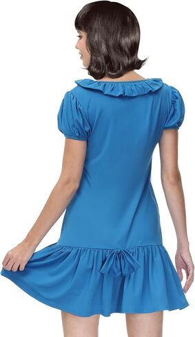 Maisolly Halloween Women's Costume Adult Puff Sleeve Mini Cospaly Party Dress in Saudi Arabia