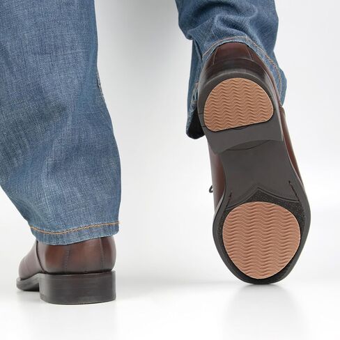 12pcs Non-Slip Shoe Pads, Anti Slip Shoe Grips, Self-Adhesive Anti-Skid Rubber Sole Protectors with Noise Reduction for High Heels, Leather Shoes, Boots, Sandals, Brown in Saudi Arabia