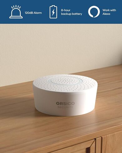 نظام إنذار المنزل اللاسلكي من 7 قطع ، نظام إنذار WiFi للأطفال سلامة الأطفال ، أمان المنزل ، الشقة ، إنذار نافذة الباب مع تنبيه تطبيق الهاتف (صفارة الإنذار 130DB ، أجهزة استشعار عن بعد ، عن بُعد) in Kuwait