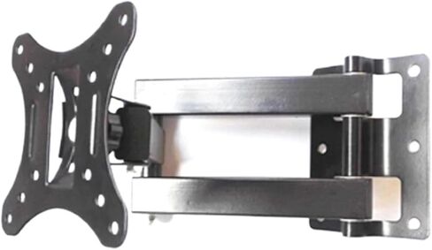 D-Mount LCD-123 25kg 14"-30" 27" 2 Arm Folding Retractable Steel LCD Plasma TV Stand 孔距 75x75 100x100 LCD Wall Mount Bracket in Saudi Arabia