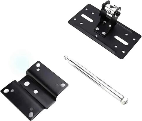 180 Degree Adjustable Easy to Install Steel Space Saving Hanging Wall Mount Bracket Speaker Stand Durable Black Home Ceiling in Saudi Arabia