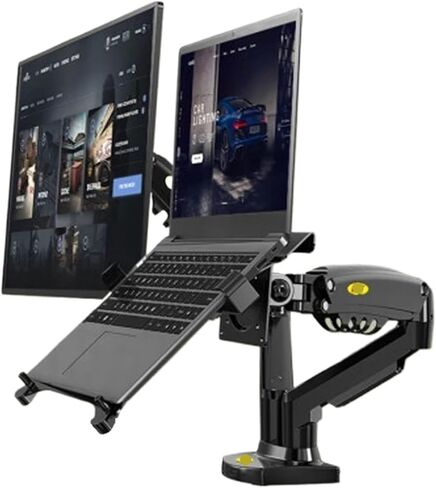 F160 10-17.3 بوصة حامل دوران 360 درجة 10-27 بوصة هوائي كامل الحركة الغاز دعم تلفاز LCD حامل شاشة سطح المكتب in Saudi Arabia