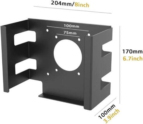 Heat dissipation design Anti-scratch interior Aluminum Under-table hidden wall mount in Saudi Arabia