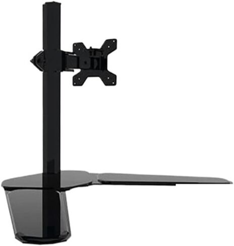 MD6501 Full Motion 360 Degree Single Monitor Stand 10"-27" LCD LED Monitor Mounting Bracket Desktop Stand Each Head Load Capacity 8kg in Saudi Arabia