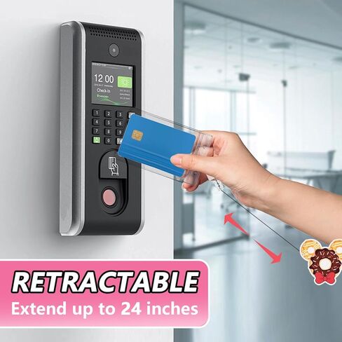 عبوتان من بكرات حامل الشارات القابلة للسحب، مشابك شارة الفأر اللطيفة على شكل كعكة لطلاب المدارس، وممرضات الأطفال، وبطاقات تعريف الاسم للمساعد الطبي in Kuwait