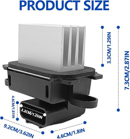 BL3Z19E624A Blower Motor Resistor Compatible With Lincoln Navigator For 2009-2017 Expedition F150 Replaces OE #YH1829 4P1803 RU893 in Kuwait