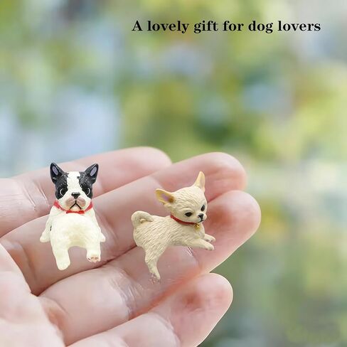 5 قطع من تماثيل الكلاب الصغيرة من Roselover، شاشة كمبيوتر للسيارة، ديكور لطيف لشاشة الكلاب، تمثال كلب للسيارة، ملحقات داخلية للسيارة للوحة القيادة، مرآة الرؤية الخلفية، ديكور من الراتنج، تماثيل كلب رائعة، هدايا مضحكة in Kuwait