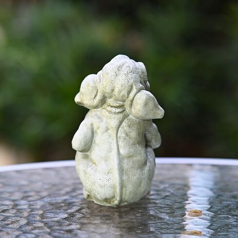 Acxico قطعة واحدة من منحوتة Gargoyle القوطية - تمثال ترول من الراتنج، مظهر يشبه الحجر، زينة ديكور المنزل والحديقة، مثالية للهالوين والمهرجانات، مناسبة للحديقة الخارجية والعرض الداخلي in Saudi Arabia