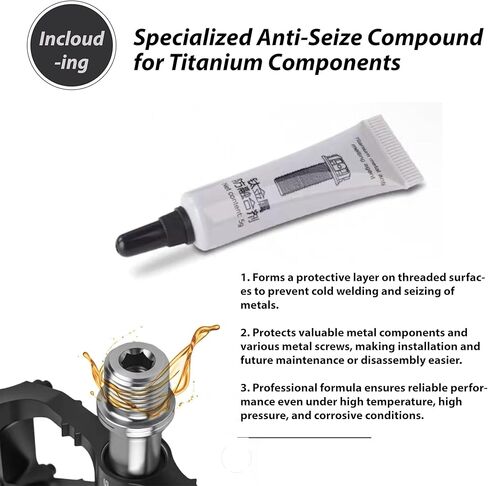 Carbon Fiber Pedals with Titanium Core - Lightweight T800 Carbon Fiber, Anti-Slip Aluminum Pins, 12-Pin Design, Durable & Strong for Road & Mountain Bikes in Kuwait