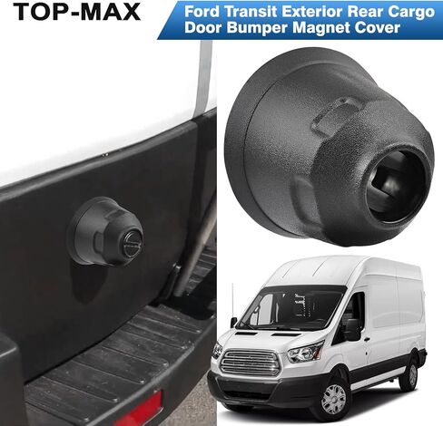 Rear Cargo Door Bumper Magnet Cover for 2015-2019 Ford Transit, Transit Accessroies Replace for BK3Z-16758-C in Kuwait