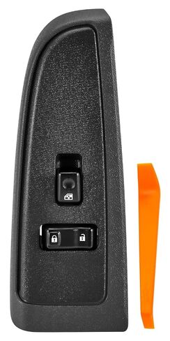 19115820 Front Passenger Window Switch with Dark Gray Bezel Fits for 2003-2006 Chevy Silverado Avalanche GMC Sierra Yukon Cadillac Escalade, Power Button in Kuwait