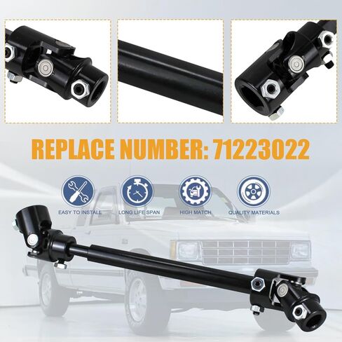 Steering Shaft Compatible with GM Chevy S10 Compatible with GMC Sonoma 1982-1993 Compatible with GM G-Body 1982-1988 Compatible with GM F-Body 1982-1992 Steel LS Swap Headers Replaces 71223022HKR in Saudi Arabia