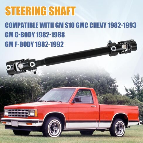 Steering Shaft Compatible with GM Chevy S10 Compatible with GMC Sonoma 1982-1993 Compatible with GM G-Body 1982-1988 Compatible with GM F-Body 1982-1992 Steel LS Swap Headers Replaces 71223022HKR in Saudi Arabia