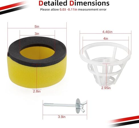 لكاواساكي KX65 2000-2024 لسوزوكي RM65 2003-2005 فلتر الهواء وحامل القفص + الترباس in Kuwait