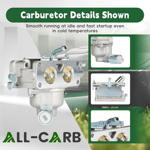 ALL-CARB Carburetor replacement for BS 405777 406777 407677 407777 441777 442577 445677 445705 445777 446677 446777 446877 446977 40F777 40G777 40H777 44677A V-Twin 20HP 21HP 22HP 23HP 24HP 25HP in Saudi Arabia