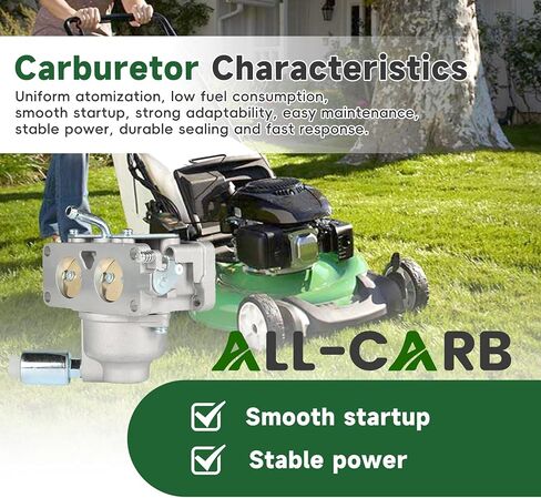 ALL-CARB Carburetor replacement for BS 405777 406777 407677 407777 441777 442577 445677 445705 445777 446677 446777 446877 446977 40F777 40G777 40H777 44677A V-Twin 20HP 21HP 22HP 23HP 24HP 25HP in Saudi Arabia