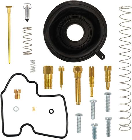 2 Pcs Carburetor Repair Kits Replacement for Kawasaki Brute Force 650 KVF650D 2005-2013 KVF650A 4x4 2002 2003 Carb Rebuild Kit with Diaphragm in Kuwait
