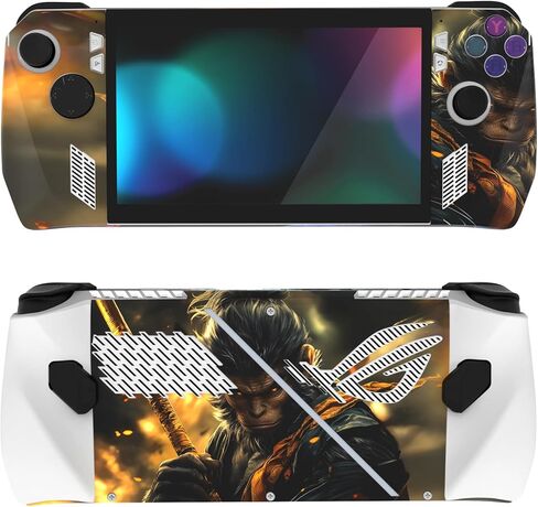 Playvital Classics NES STYLE 2 مجموعات ملصقات الجلد لروغ حليف - شارات الفينيل المخصصة ل ROG Ally Handheld Gaming Console in Kuwait