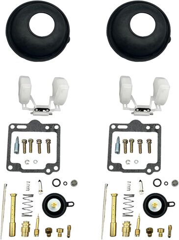 2 x Carb Carburetor Repair Rebuild Kit diaphragm Vacuum Fit for yamaha XV750 Virago 750 1988-1997 in Saudi Arabia