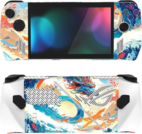 PlayVital Classics NES Style 2 Sets Skin Stickers for ROG Ally - Custom Vinyl Decals for ROG Ally Handheld Gaming Console in Saudi Arabia