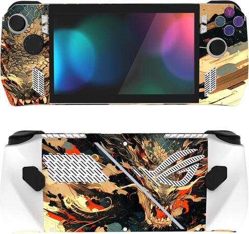 PlayVital Classics NES Style 2 Sets Skin Stickers for ROG Ally - Custom Vinyl Decals for ROG Ally Handheld Gaming Console in Saudi Arabia
