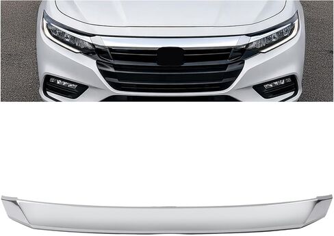 Grill Molding Compatible with 2019-2022 Honda Insight Plastic(ABS) Front Bumper Grille Strip Trim Chrome Replacement for 71122TXMA01 HO1217111 in Kuwait