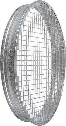 2Pack Calvanized Duct End Cap - 4 بوصة مع حشية مطاطية لتناسب أفضل - متوفر بأحجام مختلفة لتناسب in Kuwait