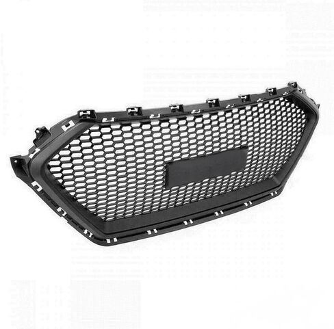 Front Grille Black Grill Compatible with 2017 2018 Hyundai Elantra in Kuwait