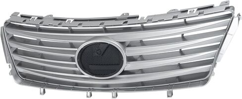 Front Bumper Grille Grill Assembly Compatible with 2010 2011 2012 Lexus ES350 Silver 5311233080；LX1200130 in Kuwait