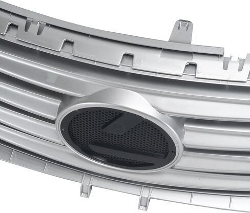 Front Bumper Grille Grill Assembly Compatible with 2010 2011 2012 Lexus ES350 Silver 5311233080；LX1200130 in Kuwait