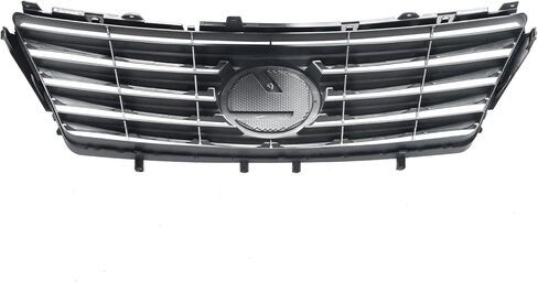 Front Bumper Grille Grill Assembly Compatible with 2010 2011 2012 Lexus ES350 Silver 5311233080；LX1200130 in Kuwait