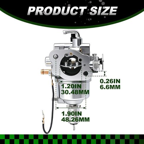 15003-7037 Carburetor Fit for Kawasaki FH531V 4 Stroke Engine for John Deere LT80 LX277 w/Fuel Pump Relaces 15003-7034 AM130924 in Saudi Arabia