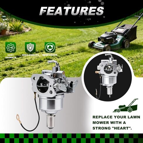 15003-7037 Carburetor Fit for Kawasaki FH531V 4 Stroke Engine for John Deere LT80 LX277 w/Fuel Pump Relaces 15003-7034 AM130924 in Saudi Arabia