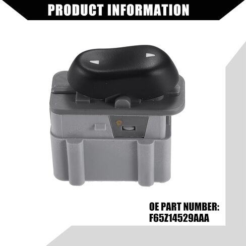 No.F65Z14529AAA مفتاح نافذة السيارة لفورد إكسبيديشن F-150 F-250 / الجانب الأيمن للراكب / أزرار التحكم في النافذة / متين / 1 قطعة in Saudi Arabia