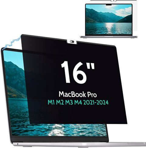 حامي شاشة الخصوصية المغناطيسي 360 ° لـ iPad Pro 13 Inch 7th (2024 ، M4) Case Blue Light Blocker Filter anti-glare ، دعم فيلم Apple Pencil-A2925 / A2926 / A3007 in Kuwait