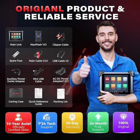 Autel Scanner MaxiSys Elite 2 Pro: 2026 Elite II Pro مع تحديث لمدة عامين، أداة J2534 مثل MS Ultra Lite MS909 S2 MS919 Up of MS908S PRO II، 40+ خدمة، 3K+ اختبار نشط، DOIP CANFD، محرك ذكي in Saudi Arabia