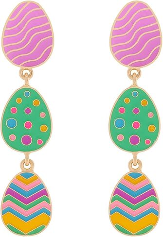 Easter Earrings for Women Funny Rabbit jewelry Egg Dangle Earrings Cute Bunny Spring Easter Holiday Jewelry in Saudi Arabia