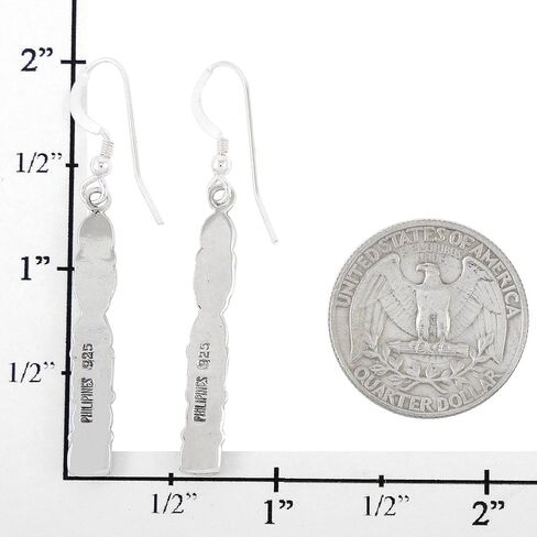 أقراط من الفضة الإسترليني عيار 925 مصنوعة من أحجار كريمة وأحجار كريمة أصلية in Saudi Arabia