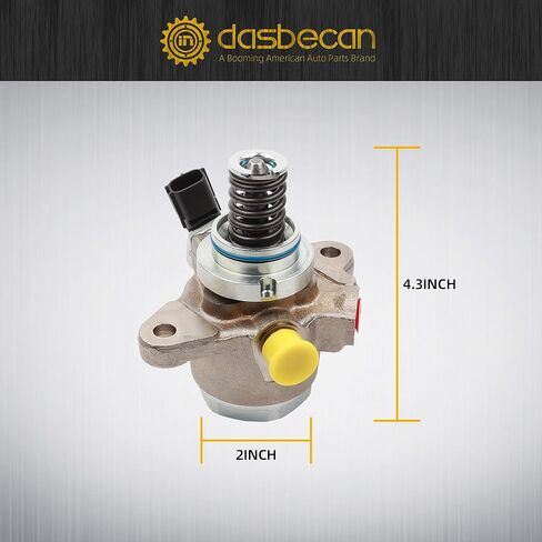 Dasbecan High Pressure Fuel Pump Compatible with Infiniti M37, M56, Q70, QX56, QX80 & Nissan Armada, NV, Titan 2011-2019 Replacement #16630-1LA0A 16630-1LA9A HPP0026 in Saudi Arabia