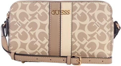 حقيبة كروس نسائية بشعار Kyrie من GUESS Factory بسحاب علوي in Saudi Arabia