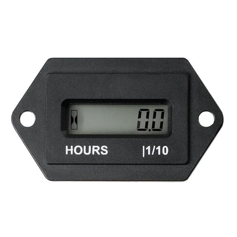 عداد ساعة رقمي، مقياس ساعة قابل للضبط للمحرك الصغير، محرك الثلج، قارب تلقائي، مضخة جرار، ضاغط هواء، شاحنة بحرية، مولد جزازة السيارات، بدون نقر in Kuwait